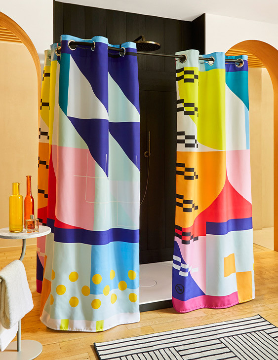 Rideau de douche BonBon Balm