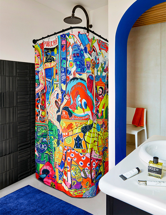 Rideau de douche Love Story