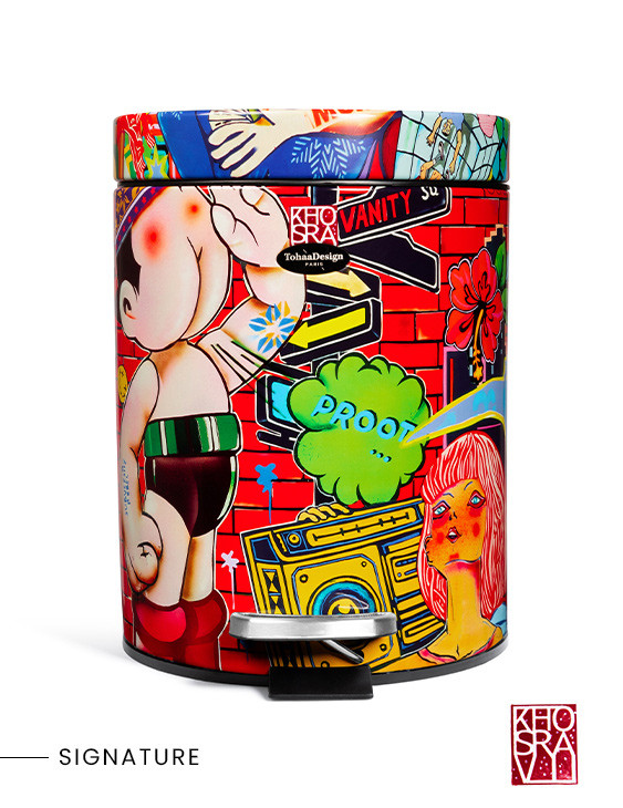 Bathroom bin 5L Vanity Fair