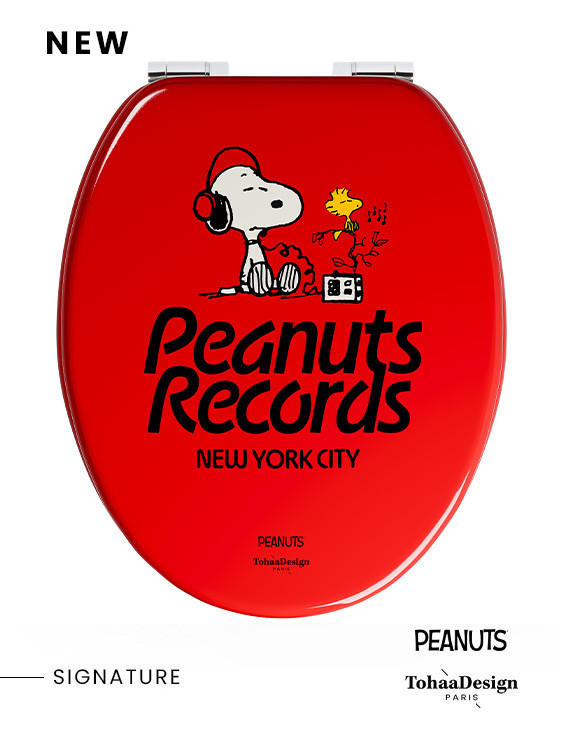 WC-Sitz Peanuts Records